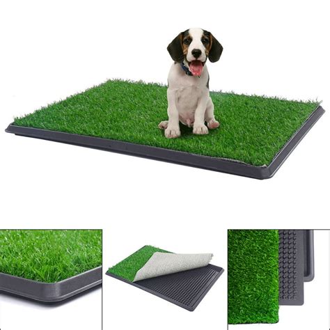 fake grass area for dogs